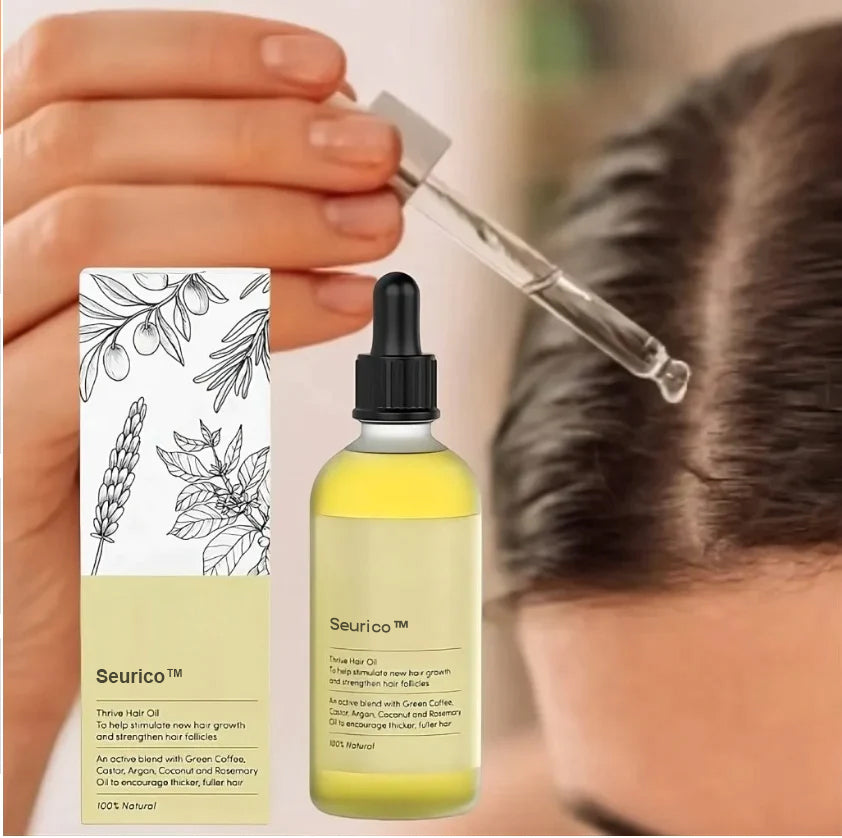 Last day to get over 50% off-Seurico™-✨Rosemary Natural Hair Growth Oil